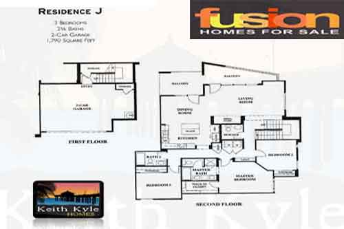 Fusion South Bay floorplans and layouts