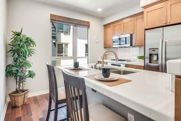 Fusion 2 bedroom F floorplan townhomes